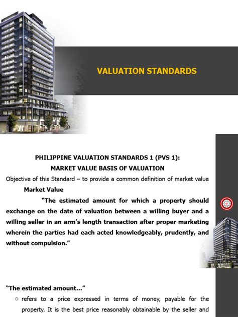PROPERTY VALUATION STANDARD DIVISION .